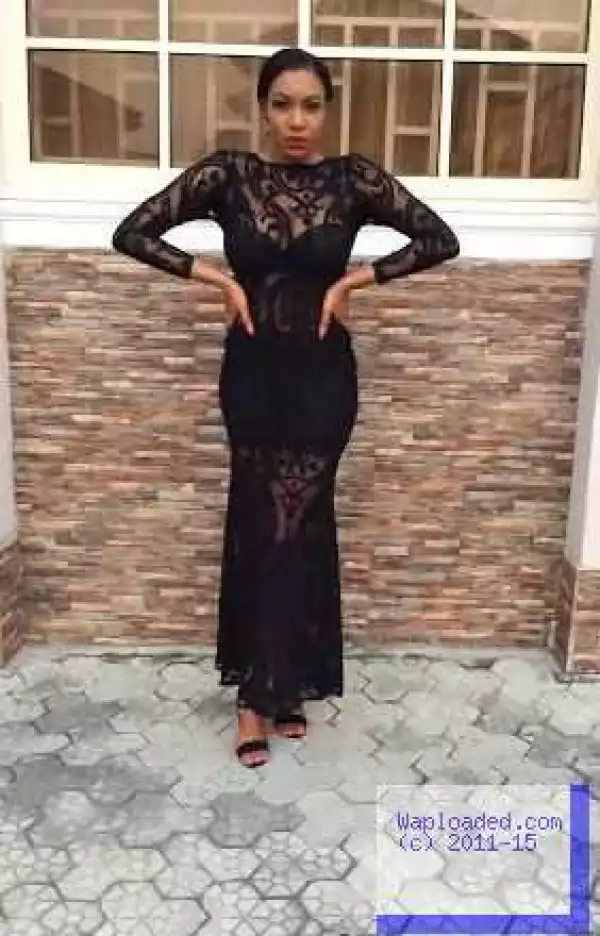 Actress, producer Chika Ike steps out in a sheer dress